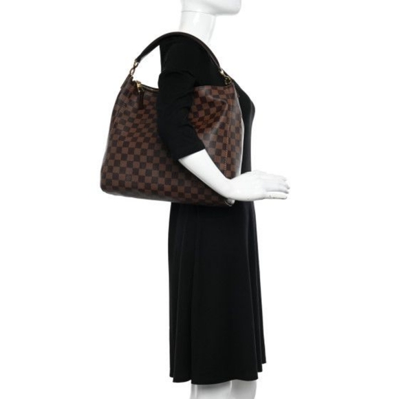 LOUIS VUITTON Damier Ebene Portobello PM Brown - Picture 5 of 15